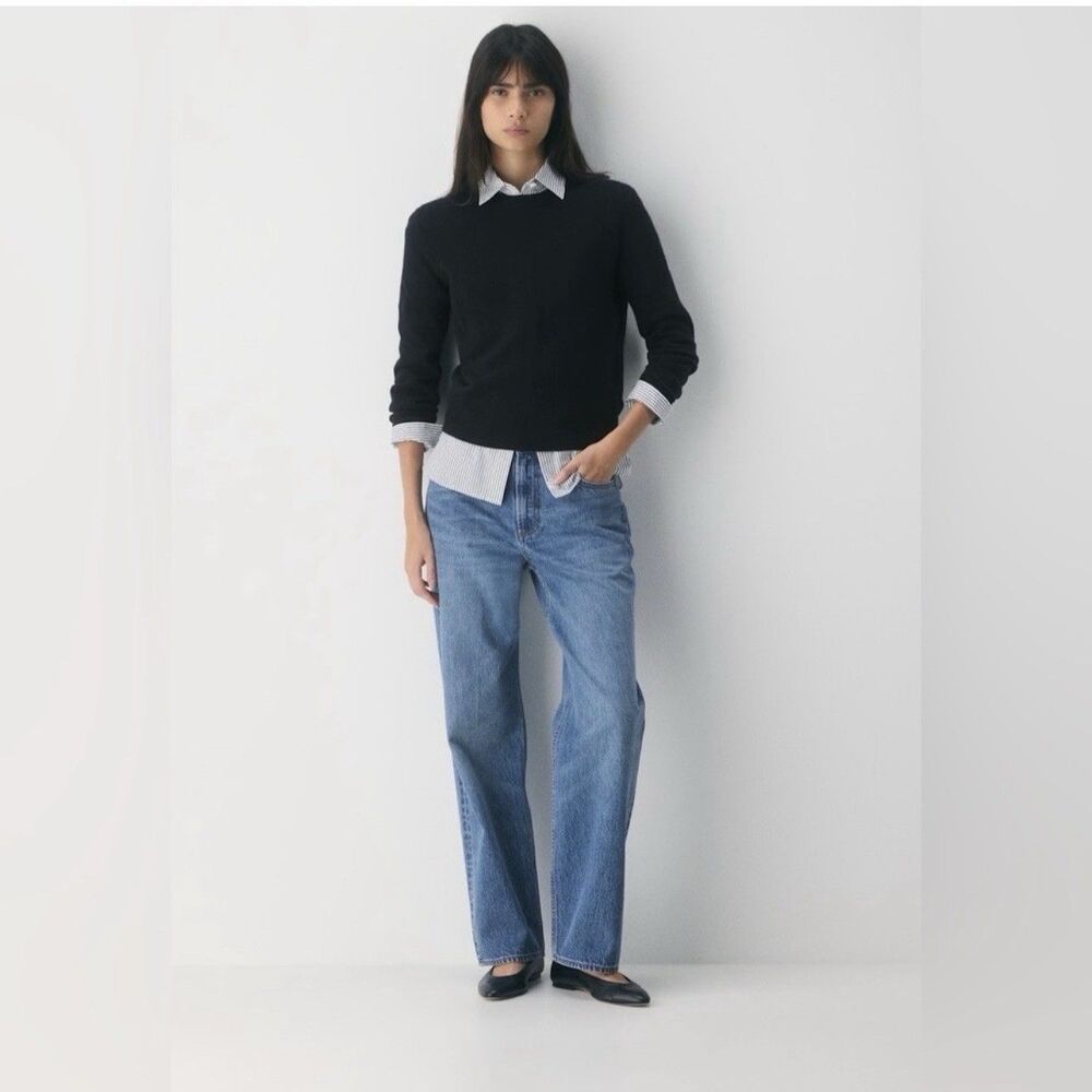 DENIM FORUM 90’s Iggy Lo Rise Baggy Jeans Medium Wash 23 ARITZIA